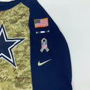 Dallas Cowboys Nike salute to service t-shirt size large.