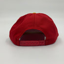 Dead stock KC Chiefs Red & yellow hat made in USA