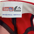 Dead stock KC Chiefs Red & yellow hat made in USA