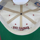 White & red KC Chiefs drew persons hat