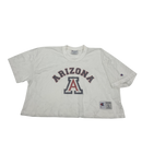 Arizona Wildcats See Thru Mesh Crop Top Champion Jersey Size L