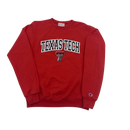 Red Texas Tech Champion Sweatshirt Size S