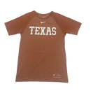 Heather Orange Texas Longhorns Nike Center Swoosh T-Shirt Size S