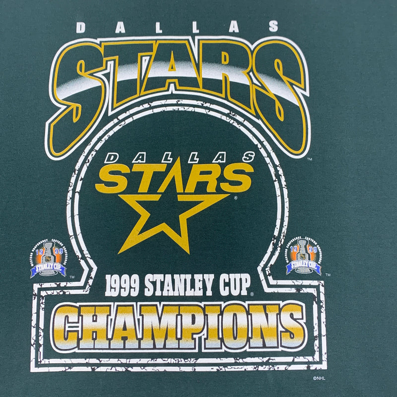 1999 Dallas Stars Stanley Cup Champions T-shirt size XL