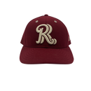 Maroon Round Rock Express Double R Fitted Hat