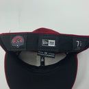Maroon Round Rock Express Double R Fitted Hat