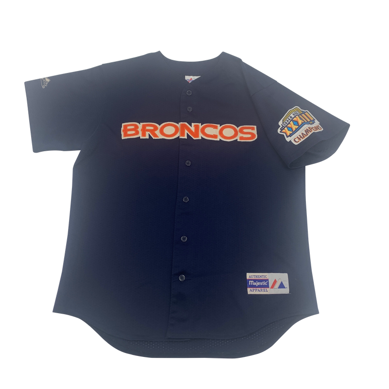 Denver Broncos Super Bowl 33 Baseball Jersey