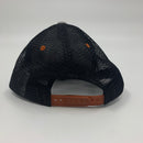 Black Texas Longhorns Trucker Hat