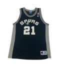 90s SA Spurs Tim Duncan Champion Jersey size 44
