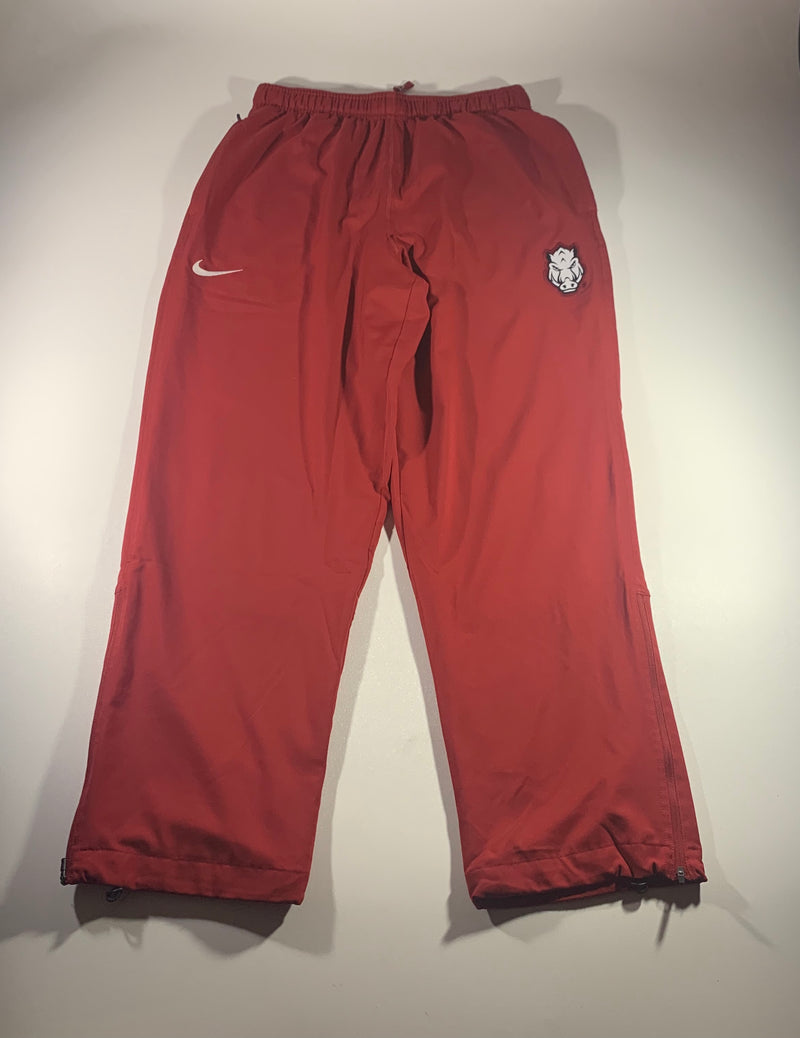 Nike Arkansas Razorbacks track suit size large