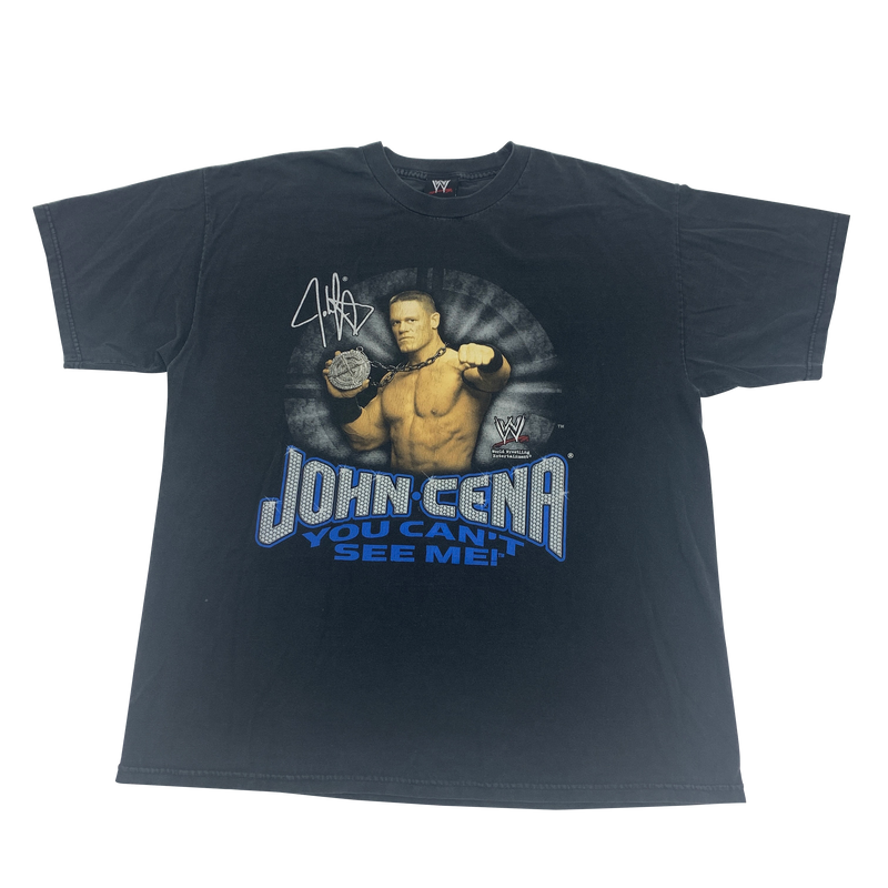 Vintage WWF John Cena T-shirt Size XL.