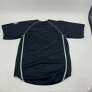 Black Florida Marlins button down jersey