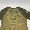 Womens Nike Green Bay packers camo shirt size XL