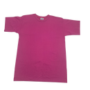 Vintage Pink Single Stitch Blank T-shirt Size L Made in USA