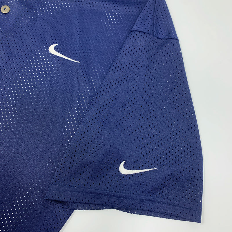Vintage Mesh vented Nike polo size M