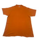 Orange Fruit Of The Loom Single Stitch Blank T-shirt Size 2XL Made in USA