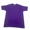 Purple Fruit Of The Loom Single Stitch Blank T-shirt Size 2XL Made in USA