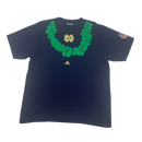 Notre Dame Fighting Irish Clover Necklace T-shirt Size XL
