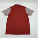 Red & Gray Nike Dri-Fit Arkansas Razorbacks Polo size L