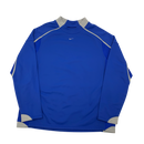 Blue Nike center Swoosh sweater Size XL