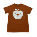 Texas Longhorns Major Apple White T-shirt Size S