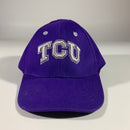 Purple TCU Horned Frogs infant hat
