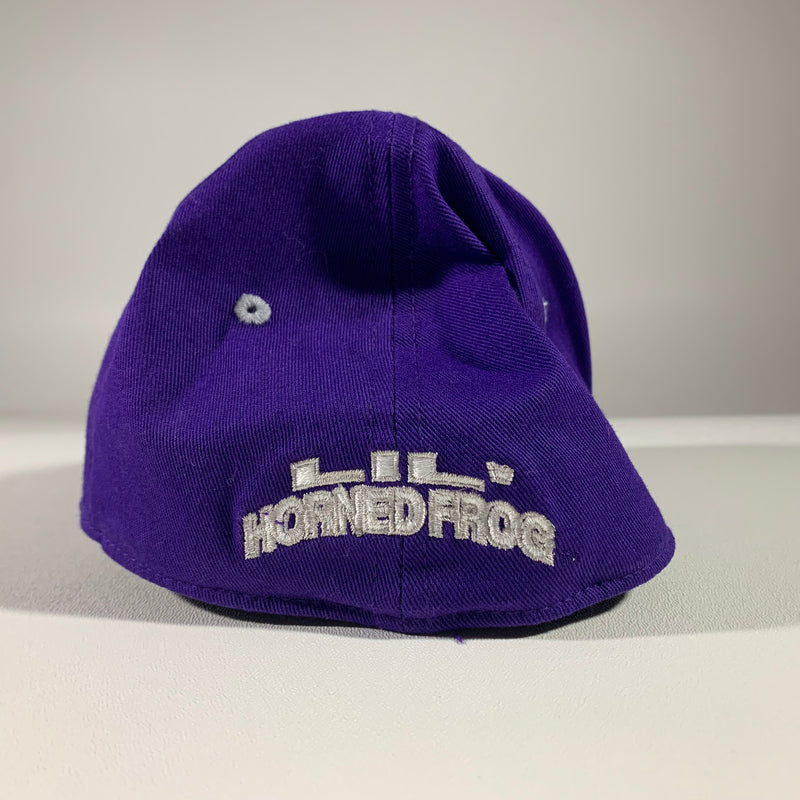 Purple TCU Horned Frogs infant hat