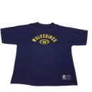 Michigan Wolverines Starter football T-shirt size XL