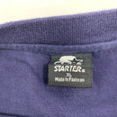 Michigan Wolverines Starter football T-shirt size XL