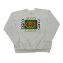 90s Bootleg Gucci Sweatshirt Size M Made in USA.
