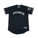 Black Youth Texas Rangers Pullover Jersey