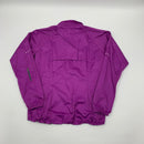 Womens Purple reflective Nike running jacket size L