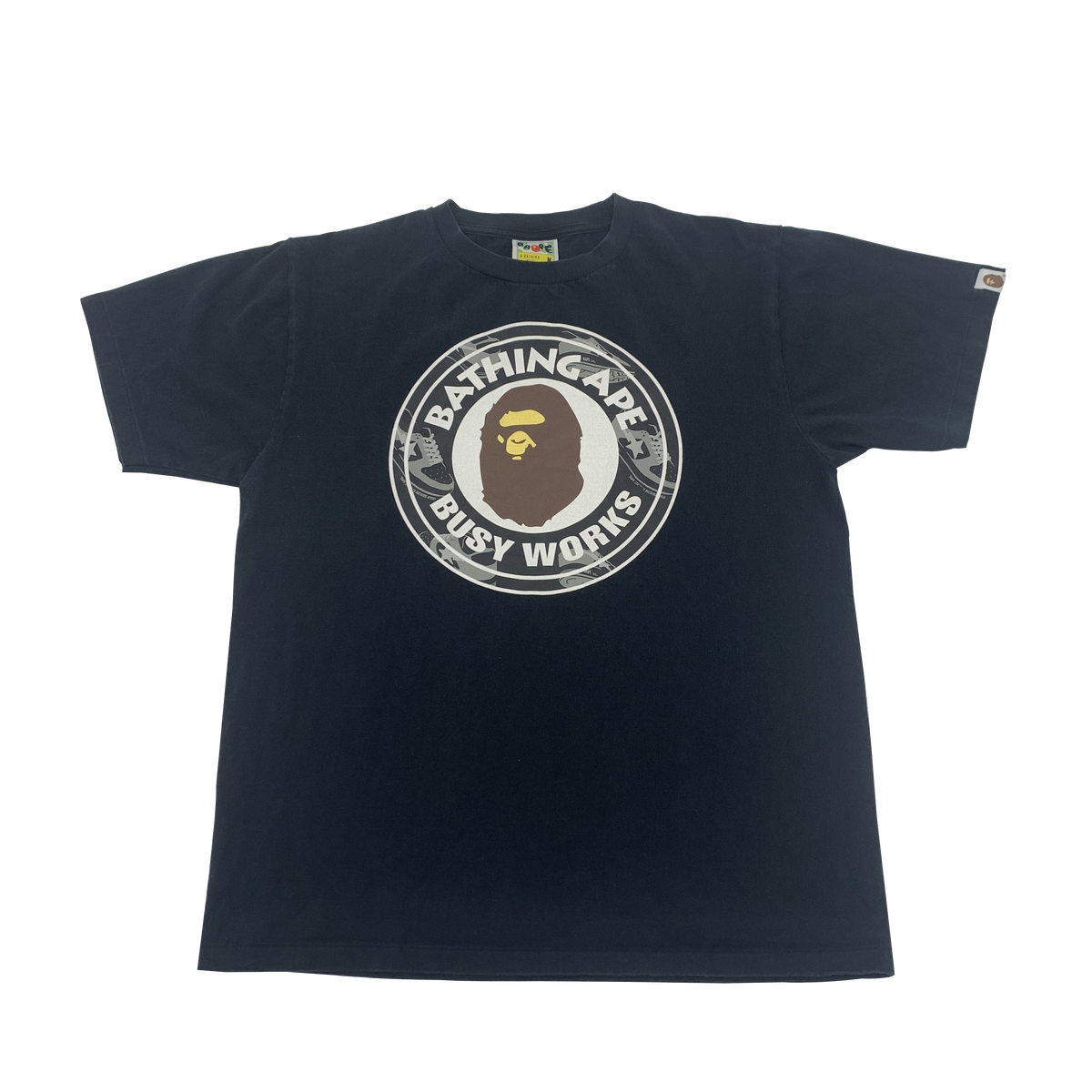 Bape Bathing Ape Bapesta T-shirt Size M