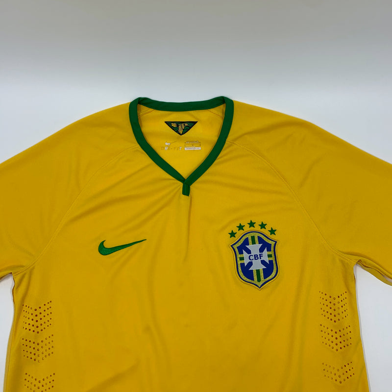 Nike 2014 Brazil Home Jersey size L
