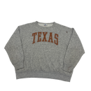Vintage Distressed Texas Collegiate Arch Sweatshirt Size L