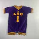 LSU infant one piece