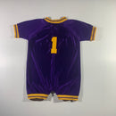 LSU infant one piece