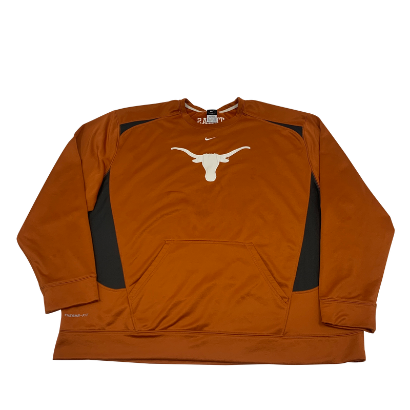 Nike Center Swoosh Texas Longhorns Pullover Size 4XL