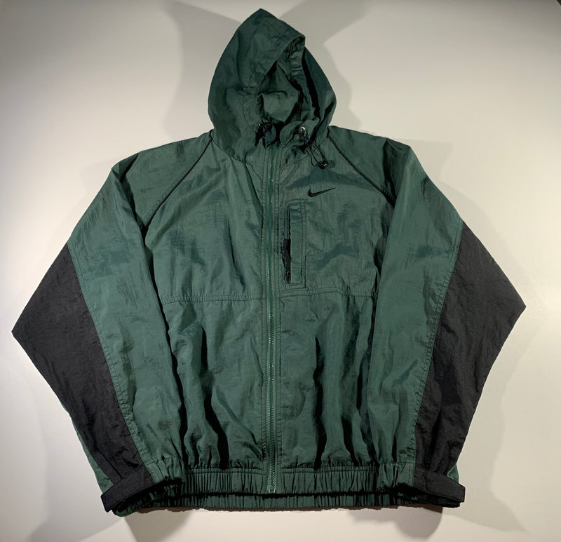 Green Nike full zip jacket