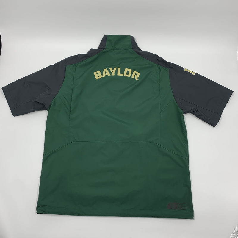 Baylor Nike short sleeve sideline pullover Size L