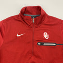 Nike OU Sooners Quarter Zip Pullover Size XS