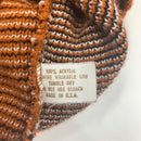 Vintage Burnt Orange Texas Longhorns Knit Sweater