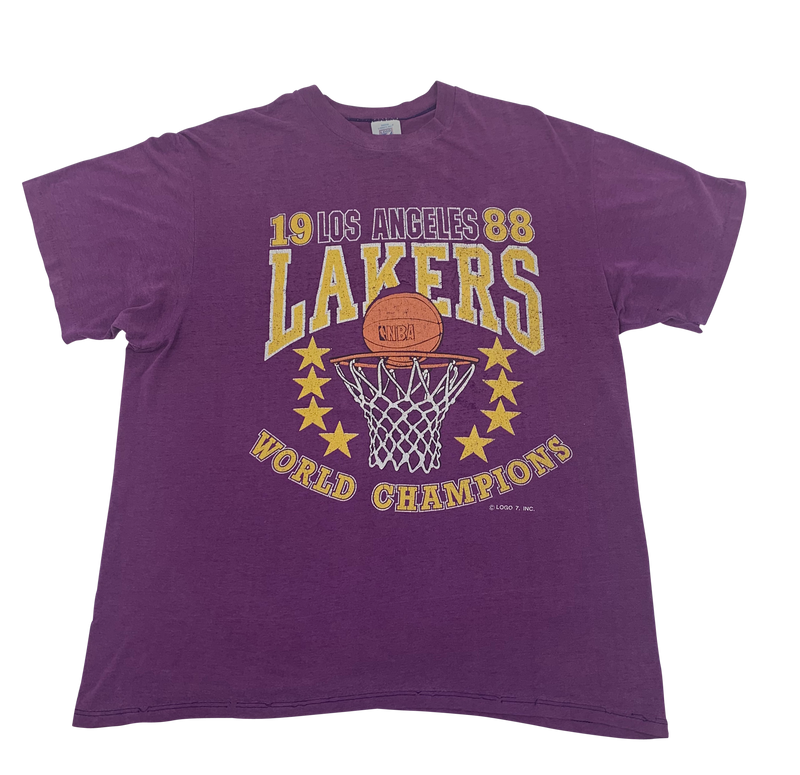 80s Los Angles Lakers T-shirt size XL