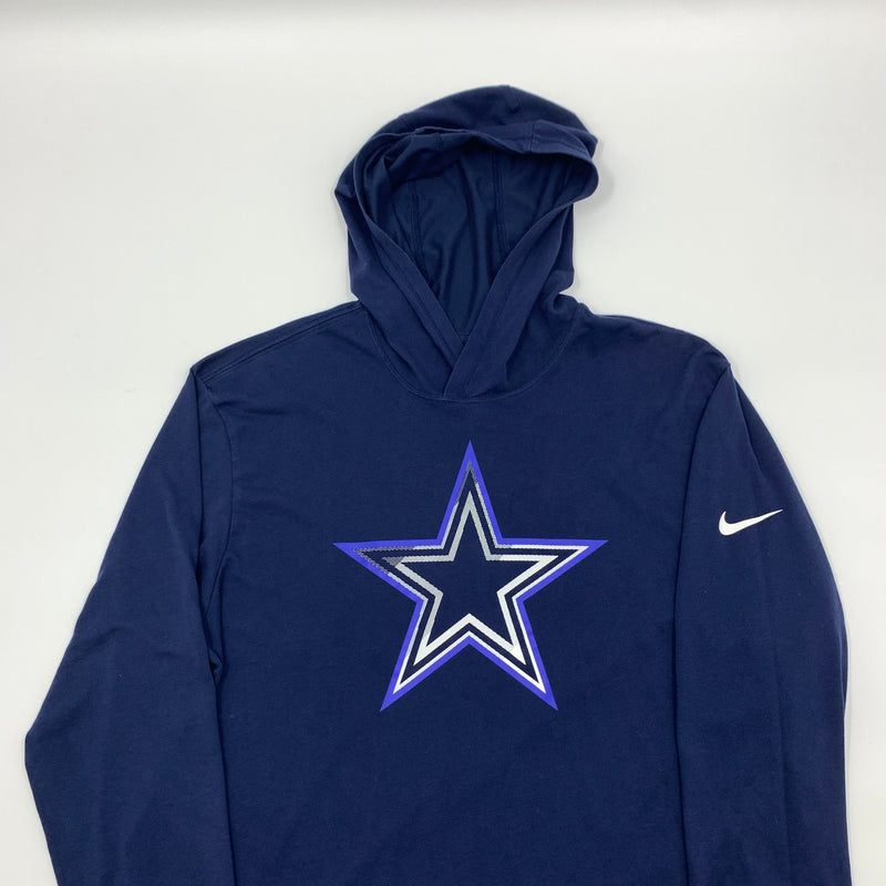 Nike Dallas Cowboys Long Sleeve Hooded T-shirt size L