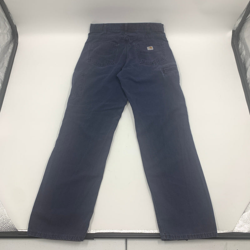 Navy Carhartt FRB129-DNY Pants 32x32