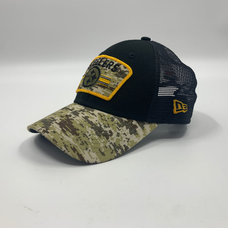 Pittsburgh Steelers Salute to Service Trucker Hat