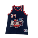 90s Houston Rockets Hakeem Olajuwon Champion Jersey