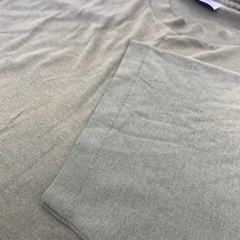 Green Single Stitch Blank T-Shirt Size L Made in USA