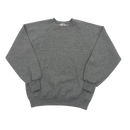90s Jerzees Blank Gray Sweater Size M Made in USA