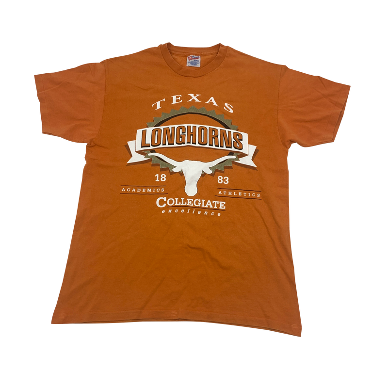 90s Burnt Orange Texas Longhorns T-shirt Size L